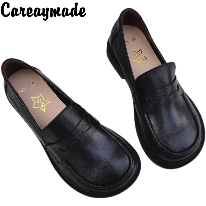 Womens Heels - Careaymade-여성용 캐주얼 신발, 슬립온 옥스포드 신발,