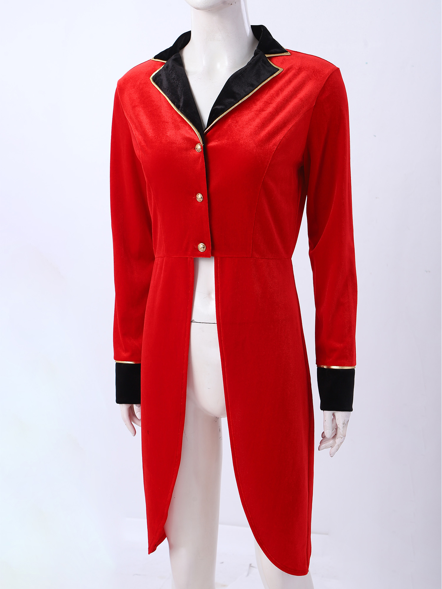 Womens Blazer - 여성 서커스 단장 재킷 테일코트 쇼맨