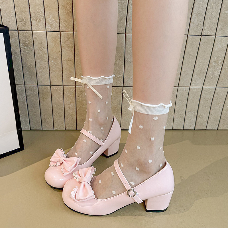 2026 여성용 펌프스 로리타 스타일 귀여운 라운드 토 - Midi Dress 리뷰 및 가격