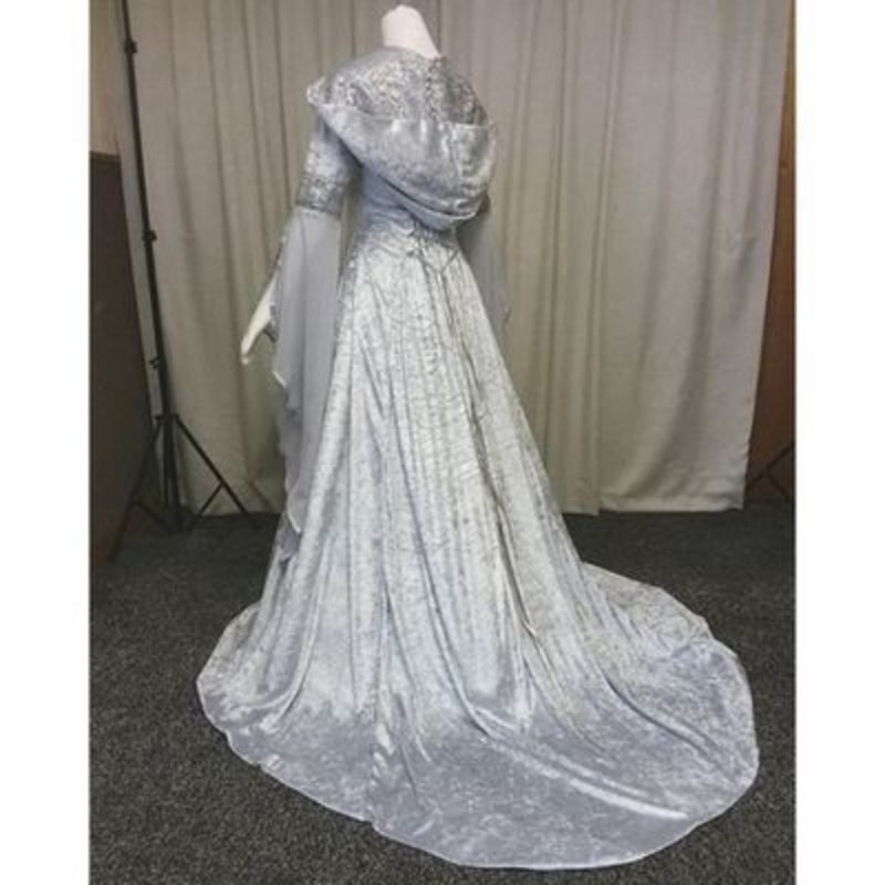 여성용 코스프레 의상, 중세풍 레트로 스타일 웨딩 드레 - Wedding Dress 리뷰 및 가격