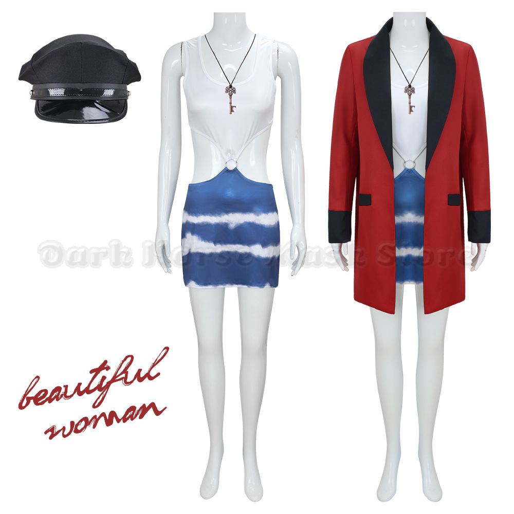 비비안 워드 코스프레 의상 영화 프리티 우먼 레드 블레 - Womens Blazer 리뷰 및 가격