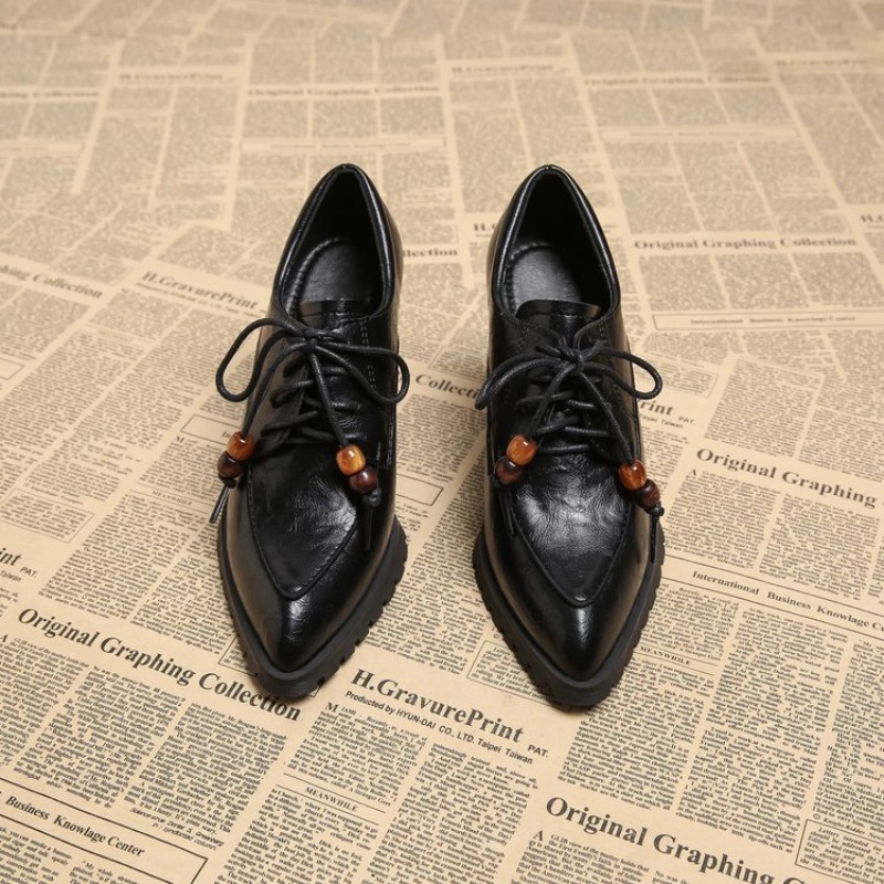 프렌치 딥 마우스 블록 힐 싱글 슈즈 2026 봄/가을 - Pump Heel Block 리뷰 및 가격