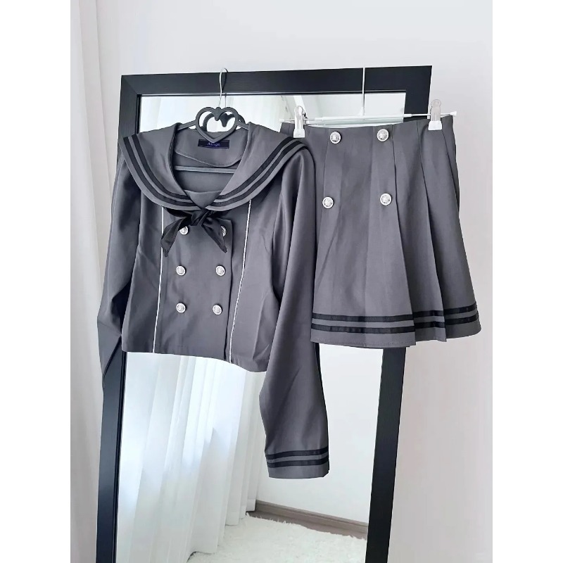 일본 서브컬쳐 레트로 코스프레 의상 세일러복 JK 유니 - Formal Skirt 리뷰 및 가격