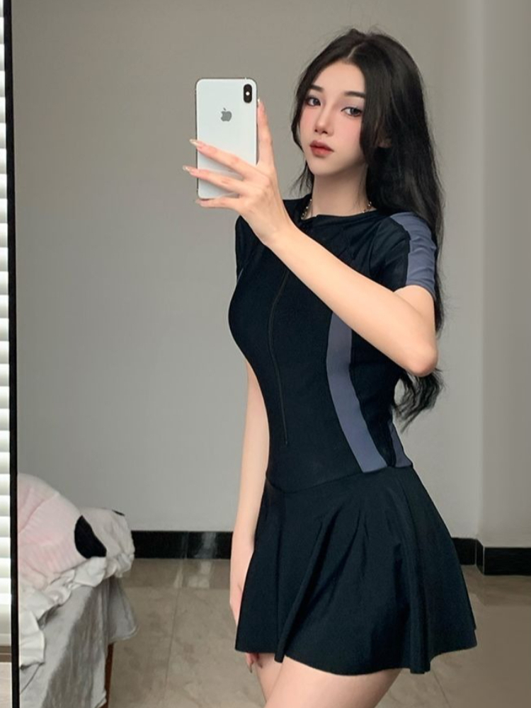 2026 신상 여성용 단정한 원피스 수영복 스커트형 복 - Womens Suit 리뷰 및 가격
